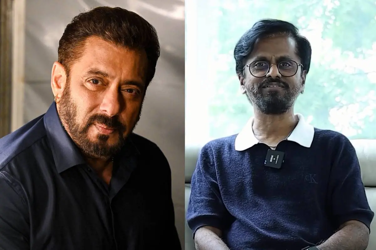 സൽമാൻ ഖാൻ, സംവിധായകൻ എ.ആർ. മുരു​ഗദോസ് | ഫോട്ടോ: AFP, Screengrab