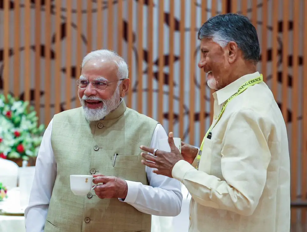 PM Modi, Chandrababu Babu | ANi (File)