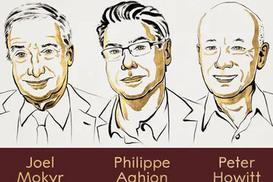 Joel Mokyr, Philippe Aghion and Peter Howitt win 2025 Nobel Prize in Economics for work on innovation-driven growth