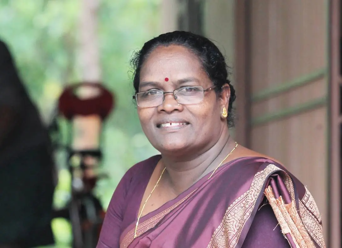 സി.കെ.ജാനു |ഫോട്ടോ:മാതൃഭൂമി
