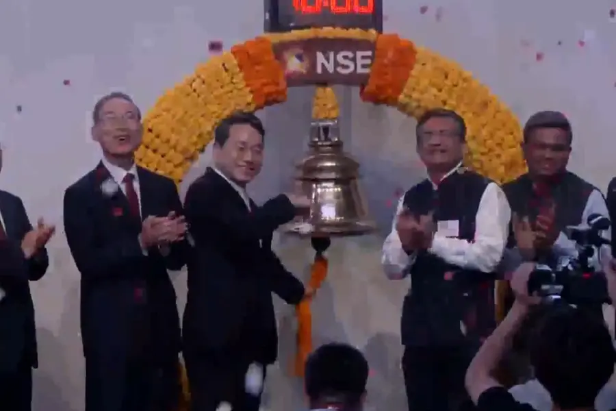 LG Electronics gets listed on the National Stock Exchange (NSE)