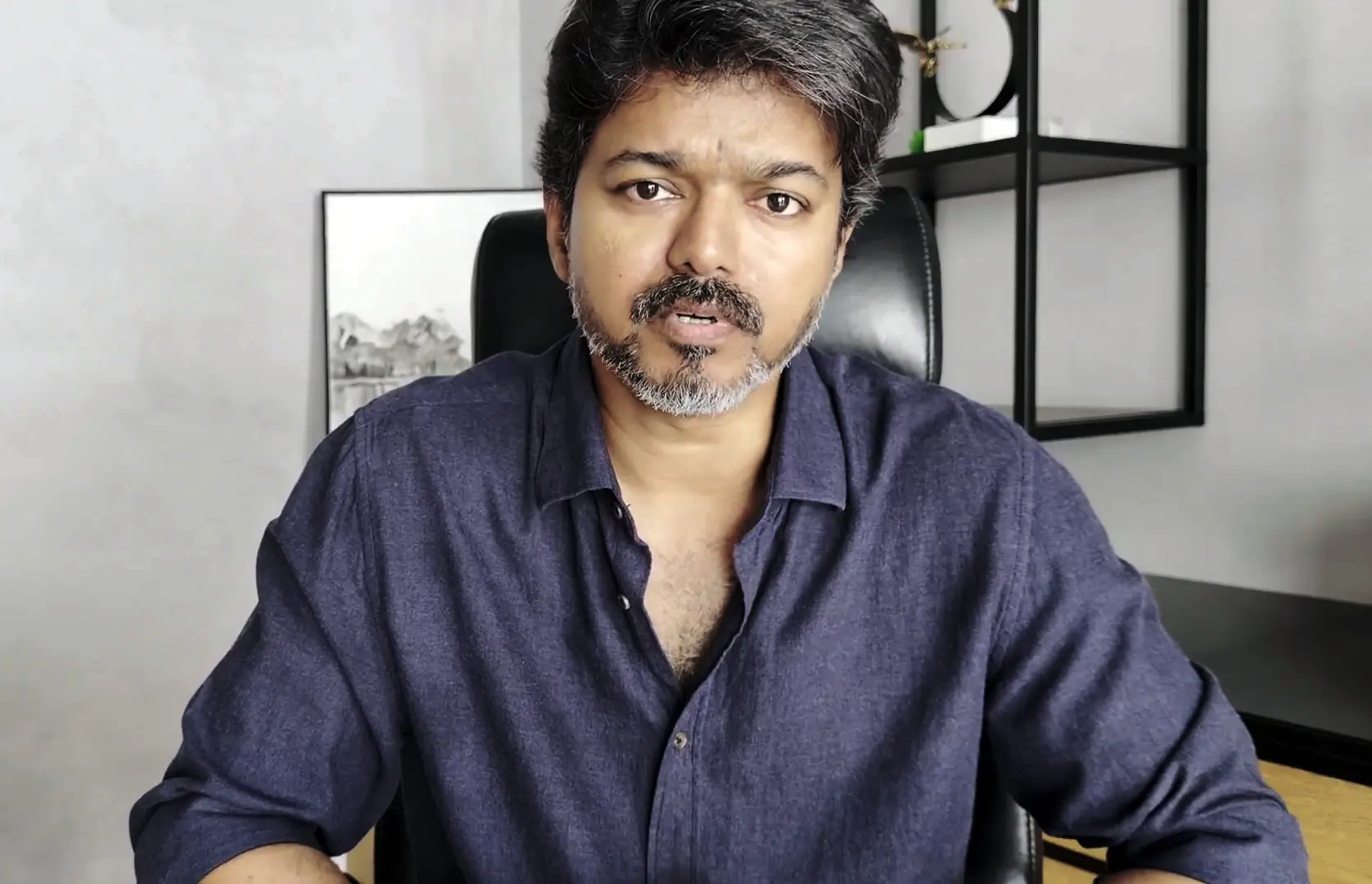 Actor and TVK leader Vijay | Photo: ANI