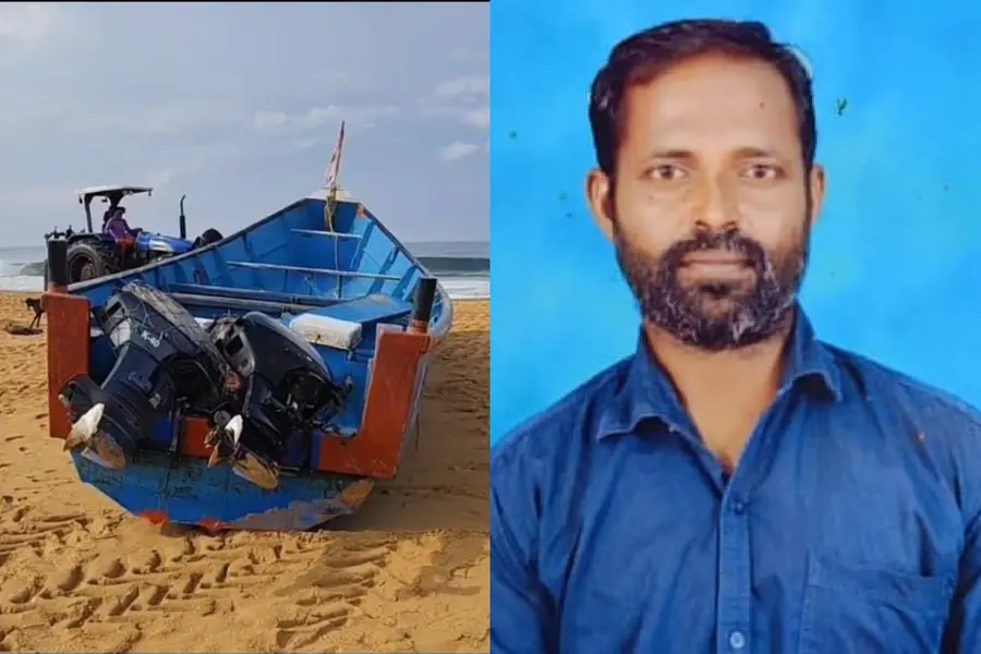 വള്ളം മറിഞ്ഞ് മത്സ്യത്തൊഴിലാളി മരിച്ചു