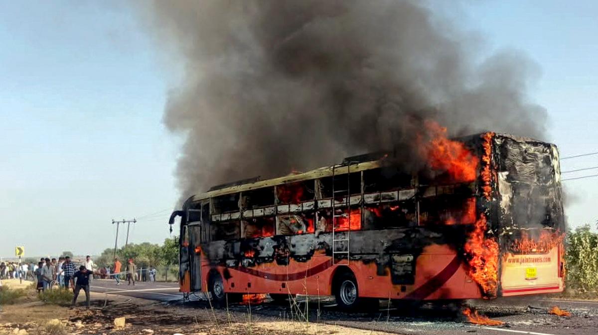 AC Bus Service & Fireworks: 20 Burning Cases Reported