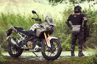 TVS launches first adventure tourer: The Apache RTX 300 ADV with SmartXonnect tech and more