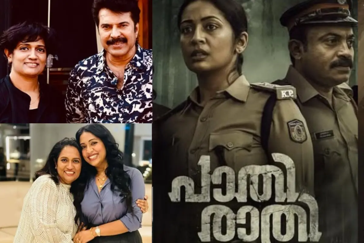 രത്തീനയും മമ്മൂട്ടിയും രത്തീനയും നവ്യാ നായരും, 'പാതിരാത്രി' പോസ്റ്റര്