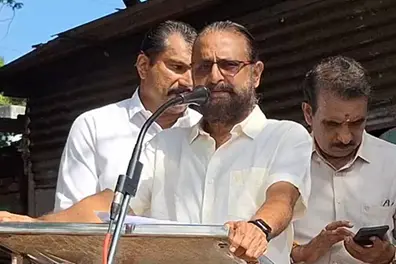 Music director Ouseppachan at BJP event; B Gopalakrishnan urges him to contest Assembly polls