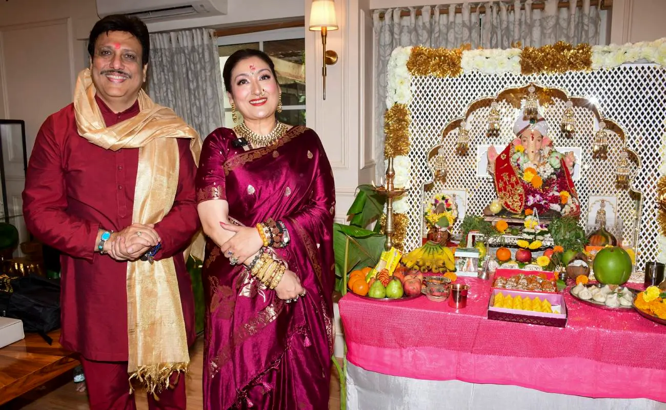 ഗോവിന്ദയും സുനിത അഹൂജയും | Photo: PTI
