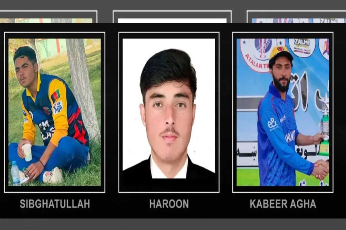 Afghan cricketers killed in attack by Afghanistan. | Photo: ANI