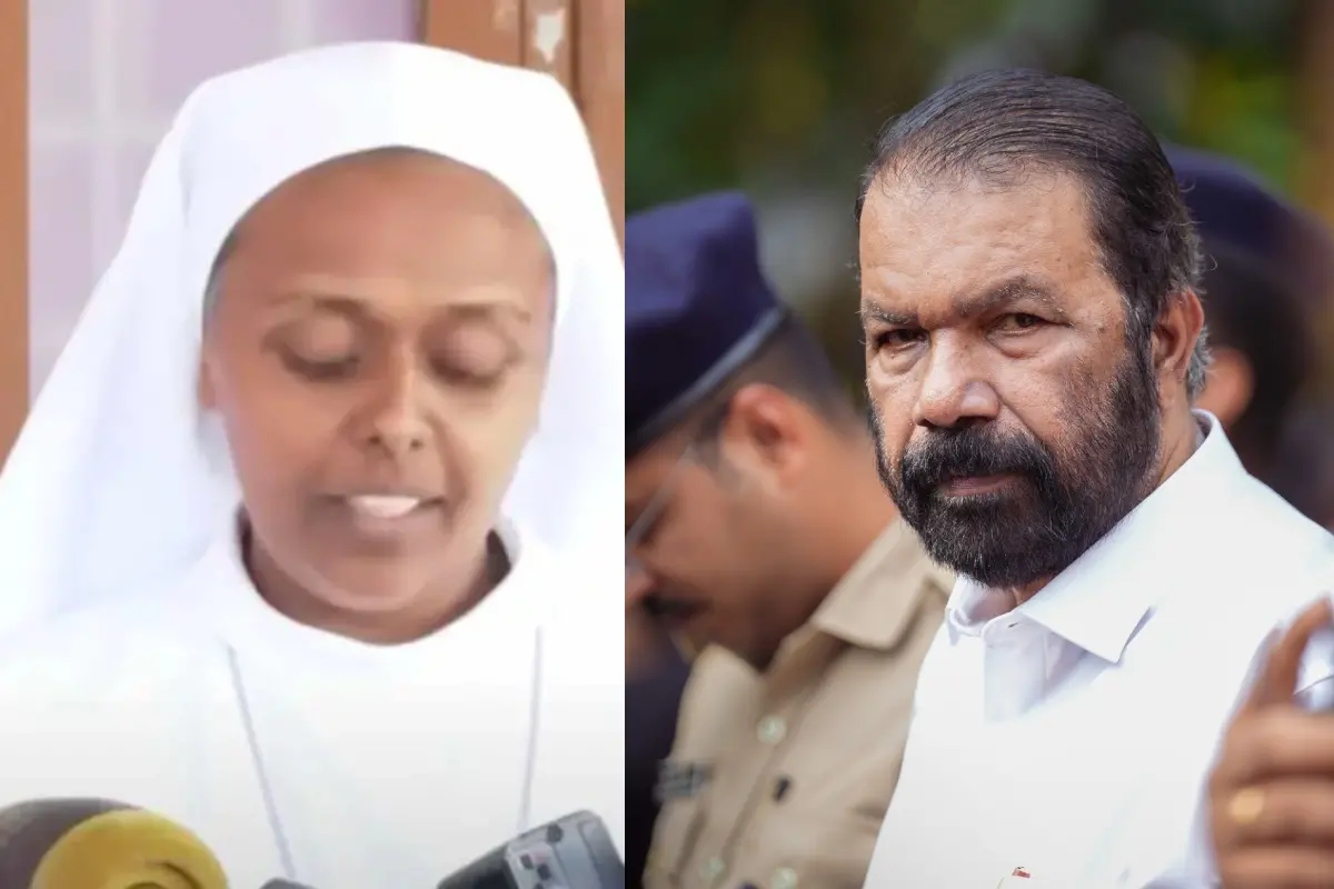 പ്രിൻസിപ്പല് സിസ്റ്റര് ഹെലീന ആല്ബിൻ, മന്ത്രി വി. ശിവൻകുട്ടി | Photo: facebook.com/comvsivankutty