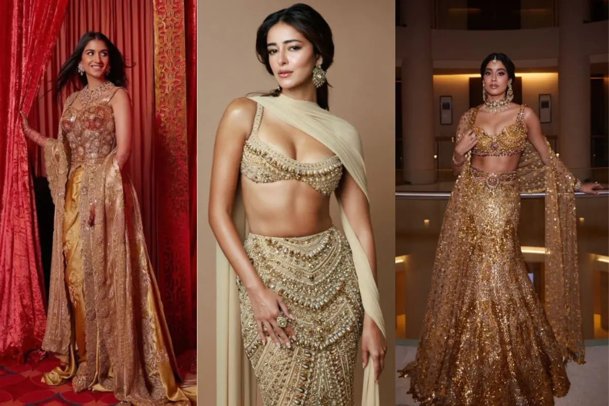Radhika Merchant, Ananya Panday, Janhvi Kapoor | Photo: Instagram