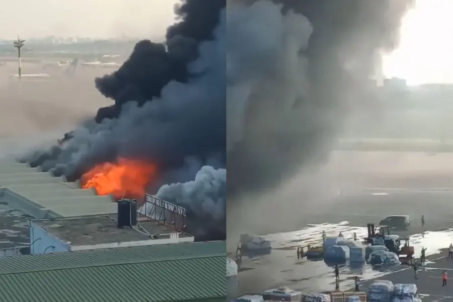 Major fire erupts at Dhaka airport cargo terminal