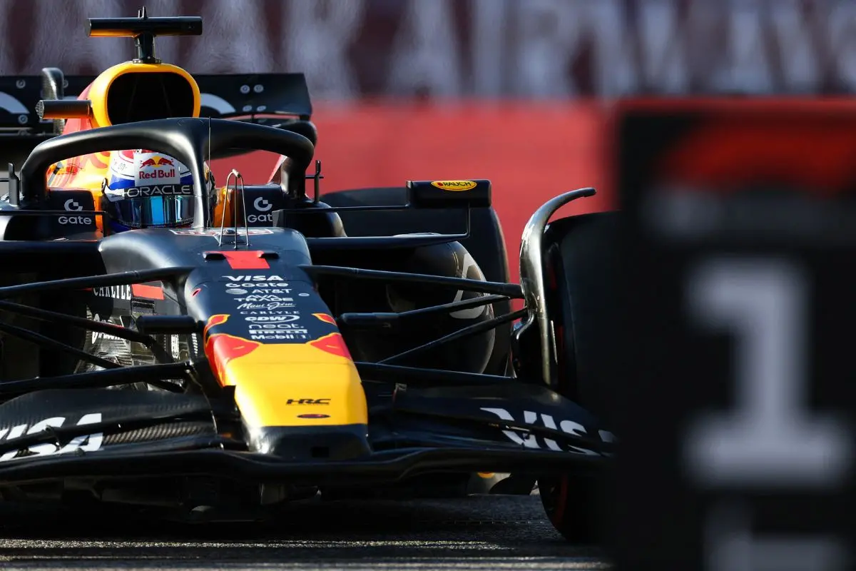 Pole position qualifier Max Verstappen | Photo: Getty Images via AFP