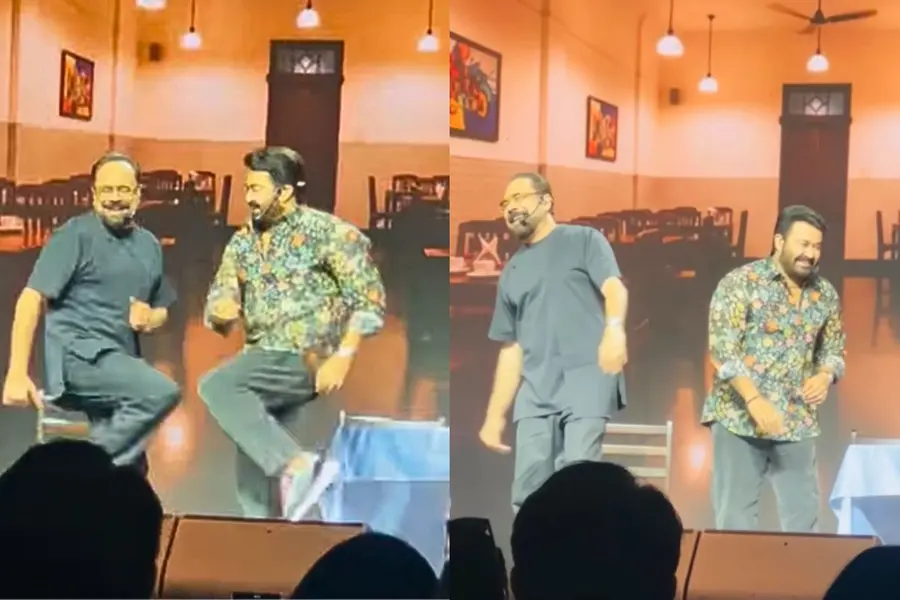 Mohanlal proves ‘age is just a number’ after dance with Prakash Varma goes viral | WATCH