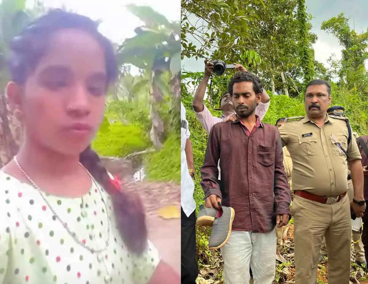 കൊല്ലപ്പെട്ട അല്പ്പന, പ്രതി സോണിയുമായി പോലീസ് തെളിവെടുപ്പ് നടത്തുന്നു |ഫോട്ടോ: അഭിലാഷ് ചിറക്കടവ്
