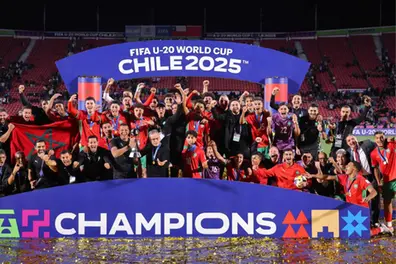 Yassir Zabrini scores twice as Morocco beats Argentina to win first FIFA U-20 World Cup title