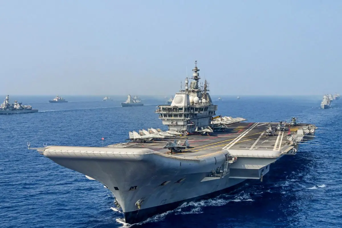 Indian Navy's INS Vikrant | Photo: PTI