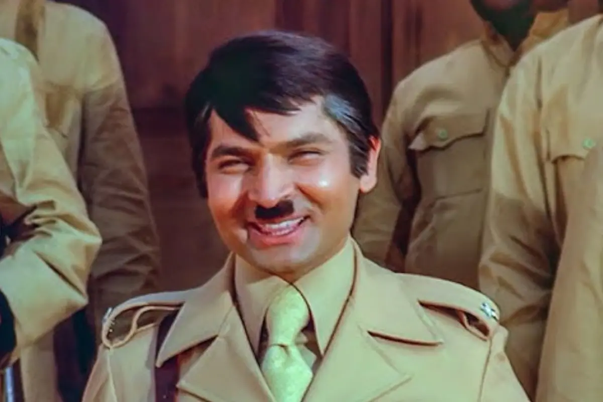 Asrani as Hitler in Sholay