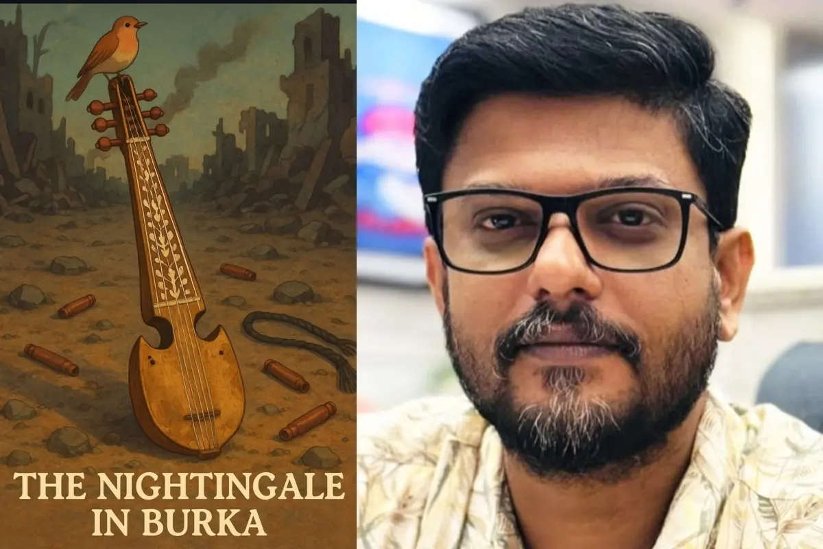 ദി നൈറ്റിംഗേല്‍ ഇൻ ബുര്‍ഖ പോസ്റ്റര്‍, അഭിലാഷ് മോഹൻ