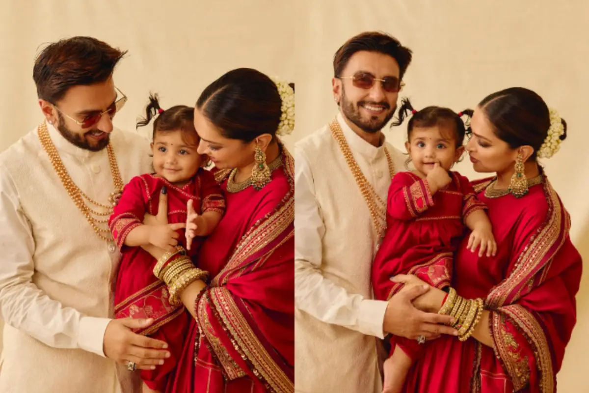 Deepika Padukone and Ranveer reveals daughter's face on Diwali (Photo: Instagram)