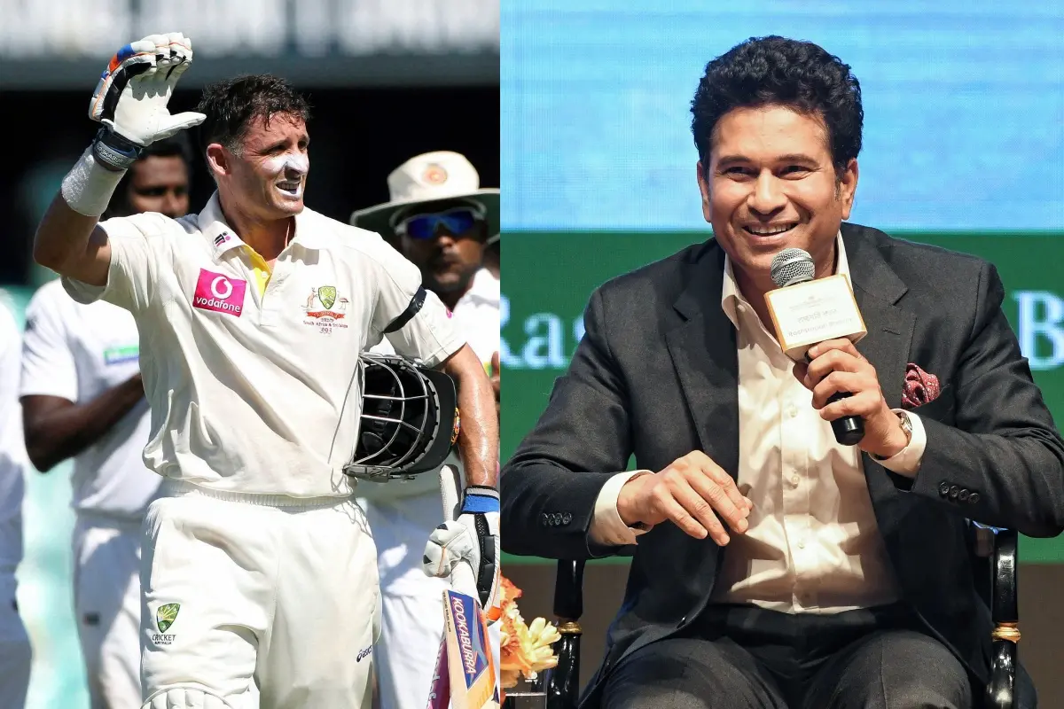 മൈക്കല് ഹസ്സി, സച്ചിൻ തെണ്ടുല്ക്കര് | Photo: AP, ANI