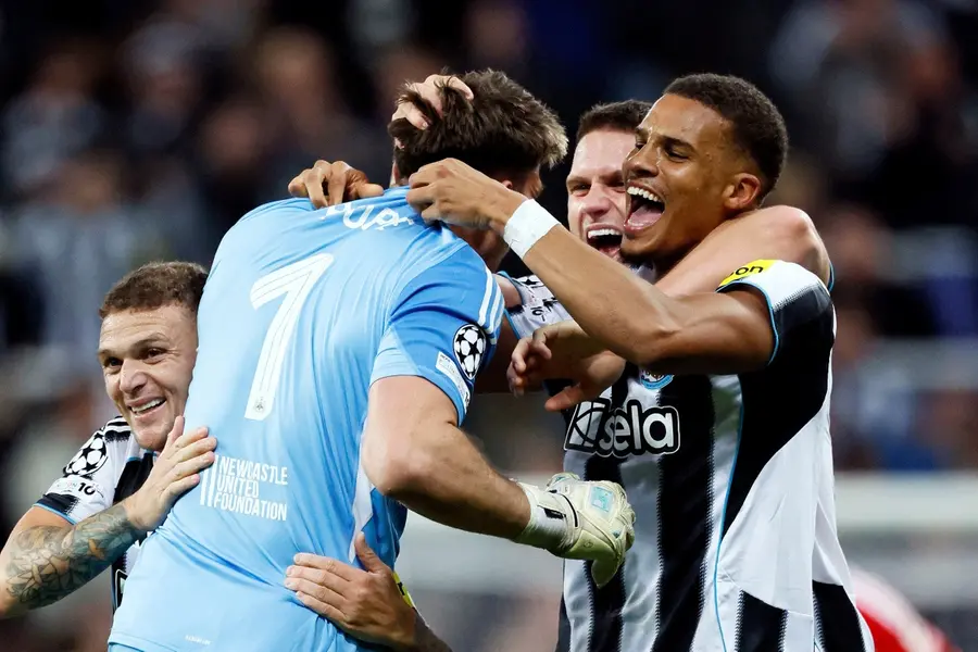 Pope’s throw over halfway line turns into stunning assist for Newcastle