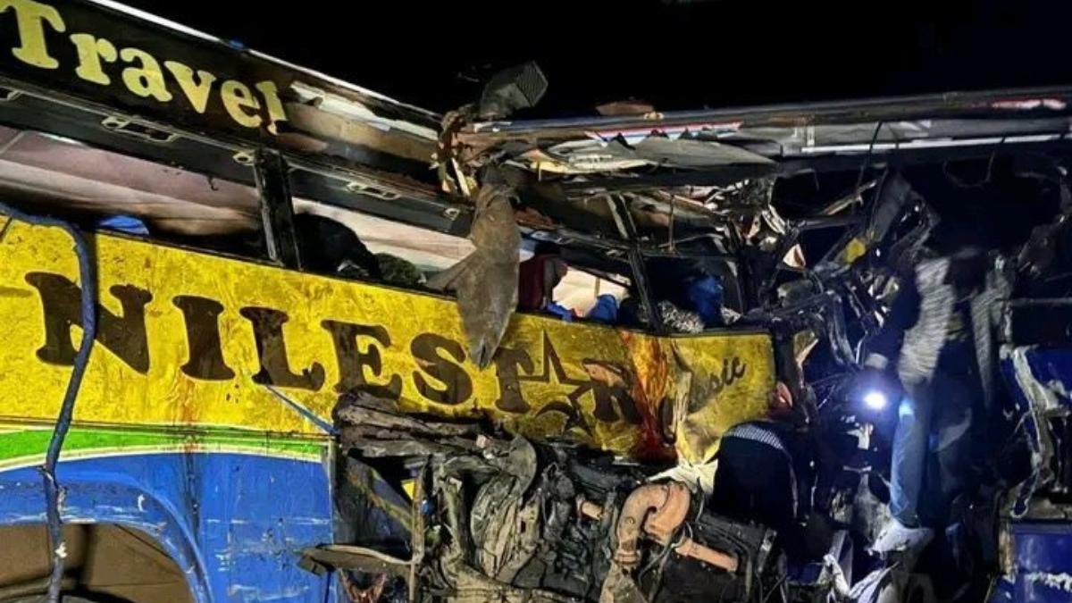 At least 63 killed in Uganda highway crash involving buses and other ...