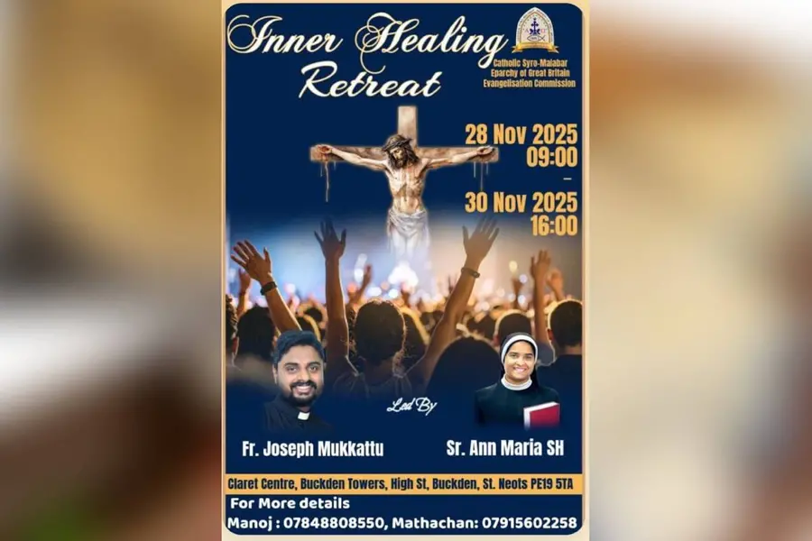 ഇവാഞ്ചലൈസേഷന് കമ്മീഷന് നയിക്കുന്ന ത്രിദിന 'ആന്തരിക സൗഖ്യധ്യാനം' നവംബര് 28 മുതല്