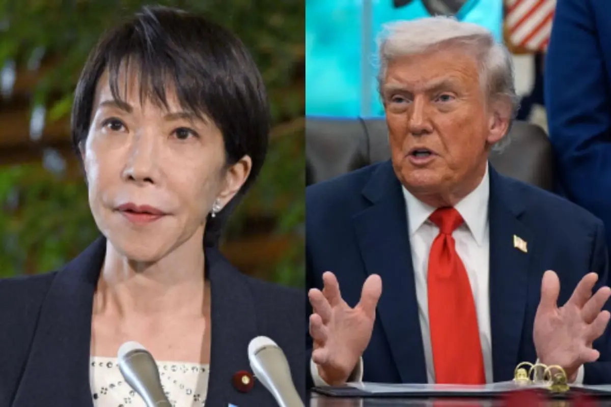 Japan Prime Minister Sanae Takaichi, US President Donald Trump | Photo: AP