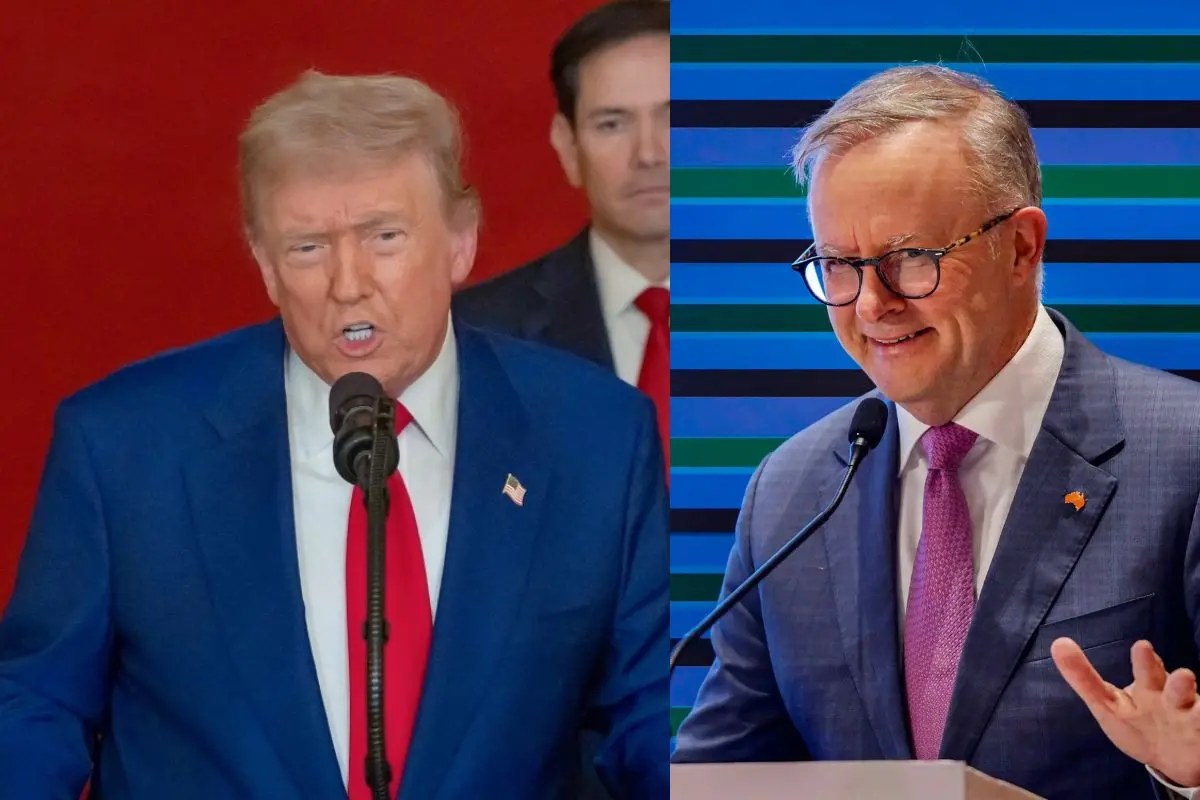 PM of Australia Anthony Albanese, US President Donald Trump