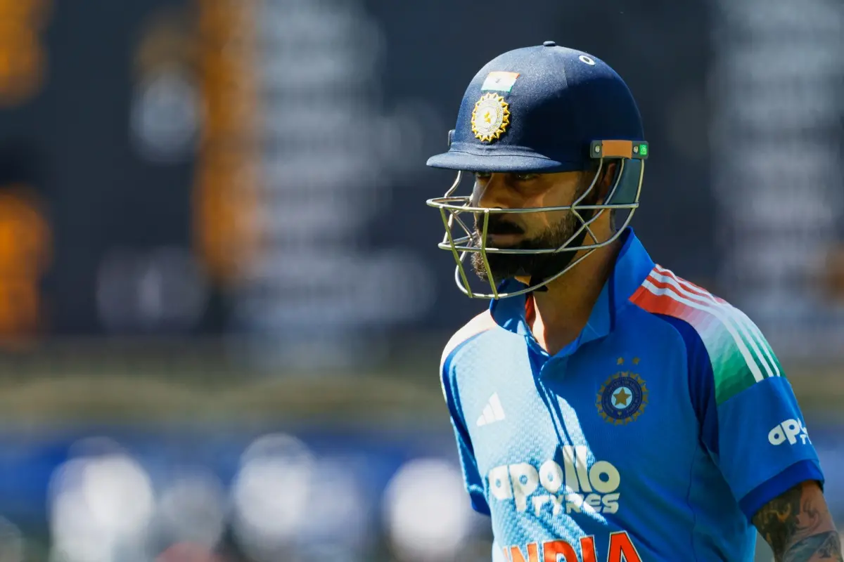 India's Virat Kohli walks from the field after he was dismissed for no score during the one day international cricket match between Australia and India in Adelaide, Australia. | Photo: AP