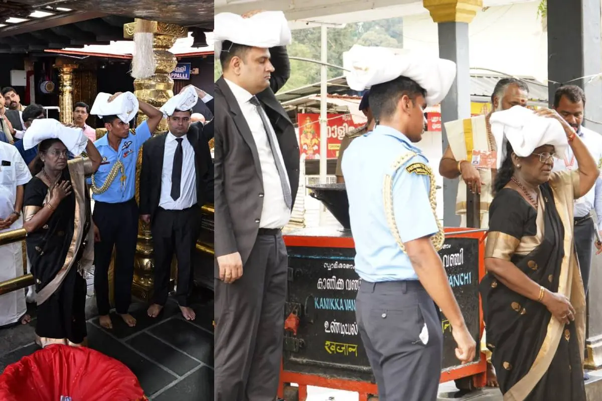 President visiting Sabarimala