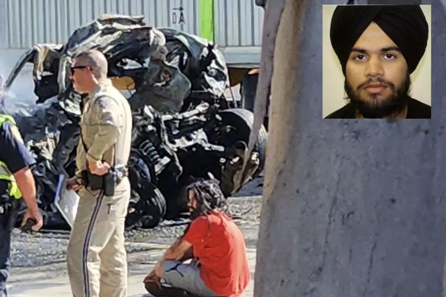 21-year-old Indian trucker arrested after drugged driving crash kills three in California