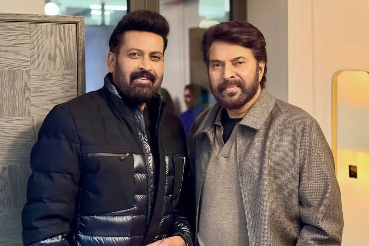 മനോജ് കെ. ജയനും മമ്മൂട്ടിയും | ഫോട്ടോ: Instagram