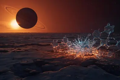 Impossible chemistry? Titan’s frozen world makes molecules mix against nature’s rules