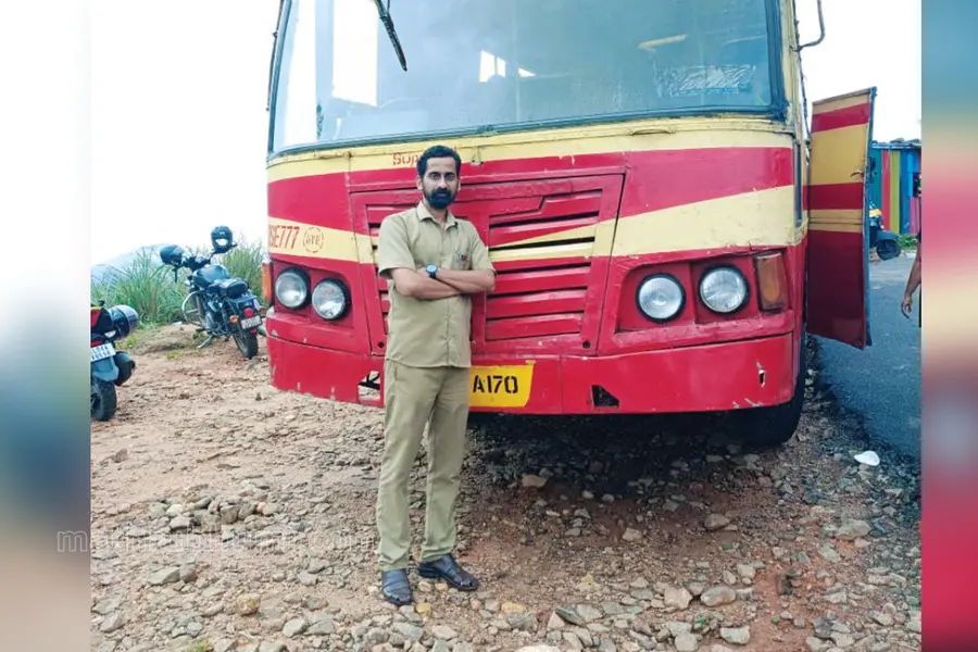 KSRTC Conductor PK Bijumon