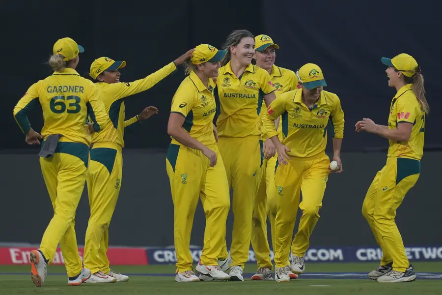 Australia's players