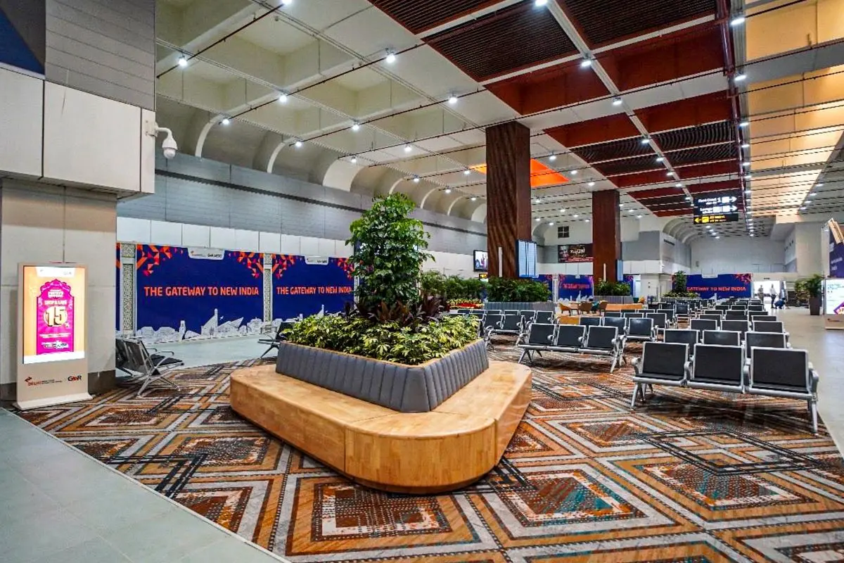 Refurbished Delhi airport Terminal 2 | Photo: PTI