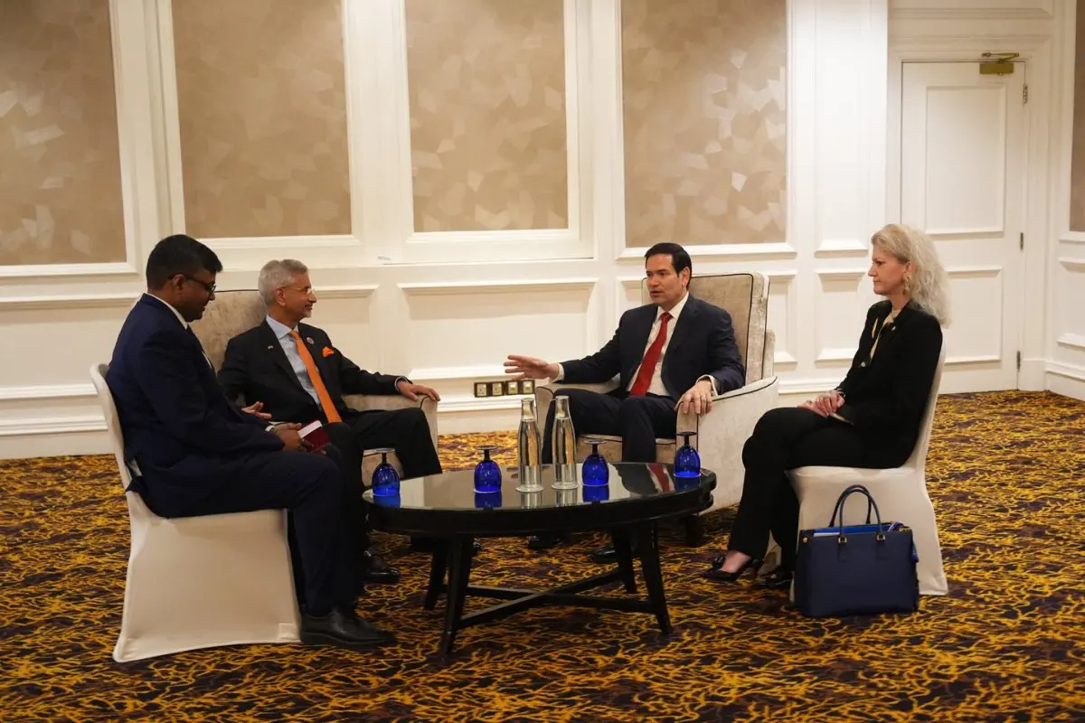 External Affairs Minister S Jaishankar met US Secretary of State Marco Rubio in Kuala Lumpur | Photo: X/@DrSJaishankar