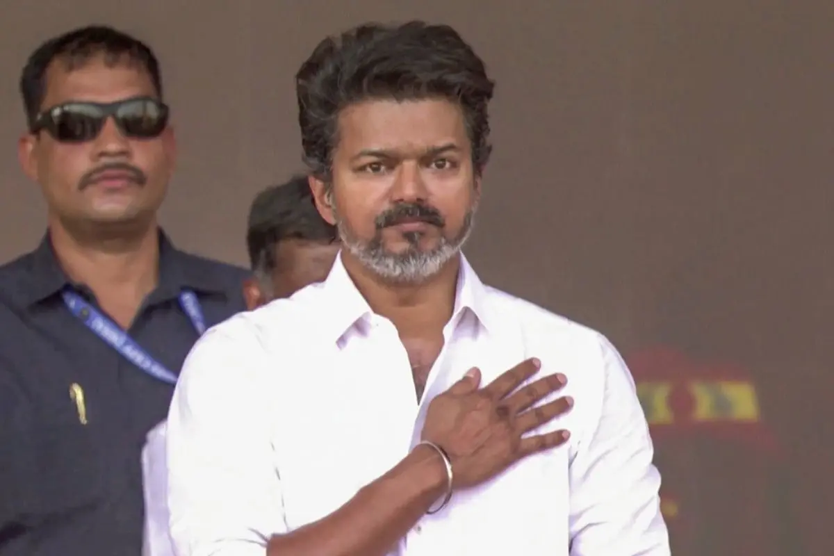 Actor and TVK leader Vijay | File photo: ANI