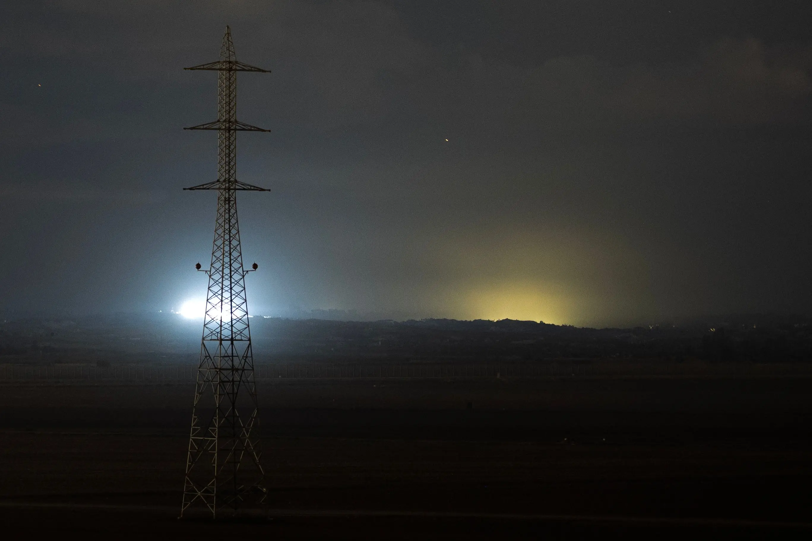 Smoke raises after an Israeli army strike in Northern Gaza Strip, as seen from southern Israel | AFP