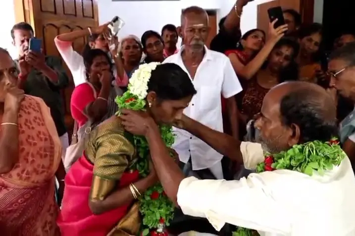 Love triumphs over adversity: Bedridden 65-year-old groom marries in Cherthala