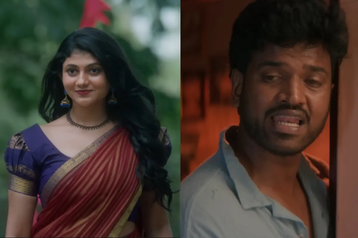 അതിഭീകര കാമുകൻ' ട്രെയ്ലറില്നിന്ന് | Photo: Screen grab/ YouTube: Saregama Malayalam