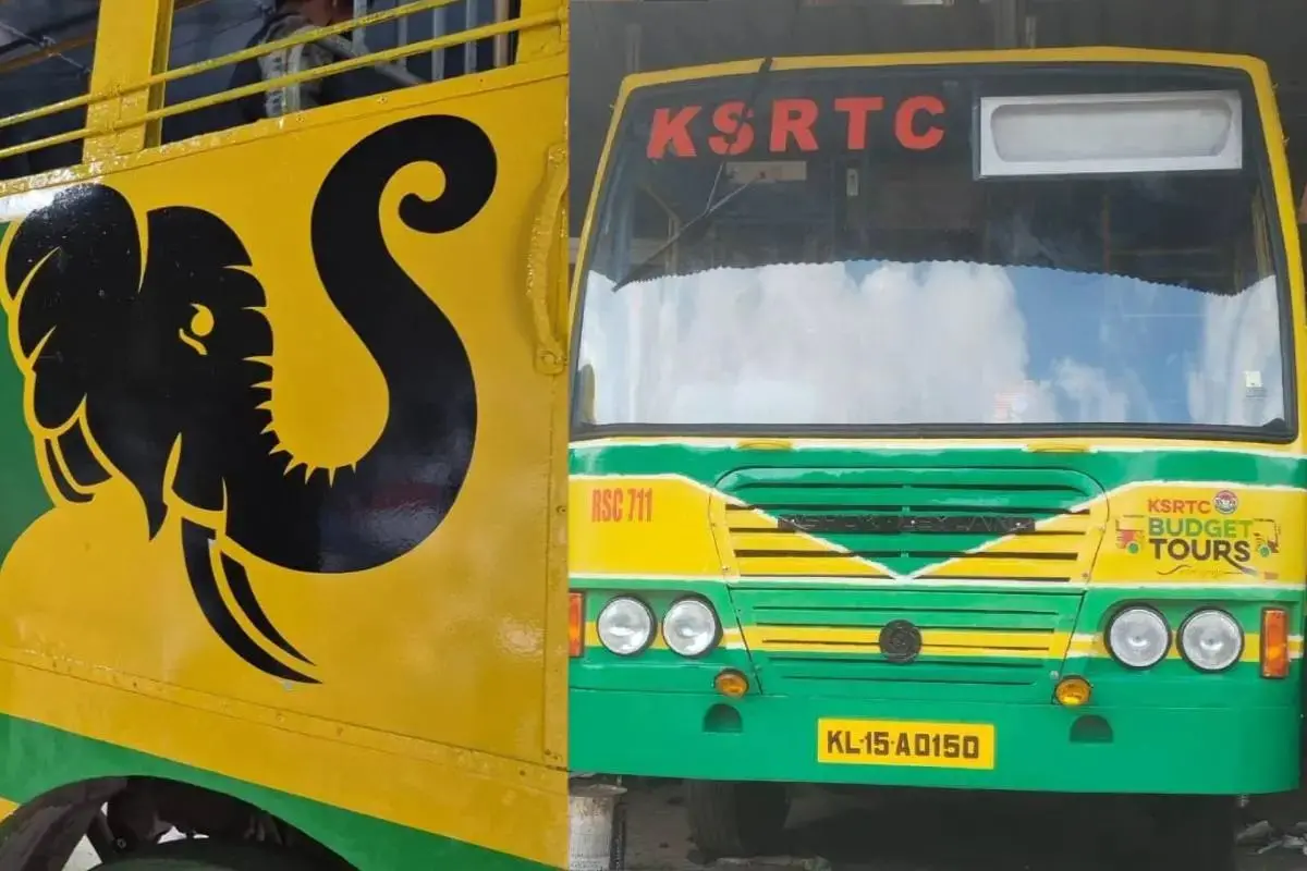 The new bus designed for tourism (Photo: Facebook/ KSRTC bus fans club)