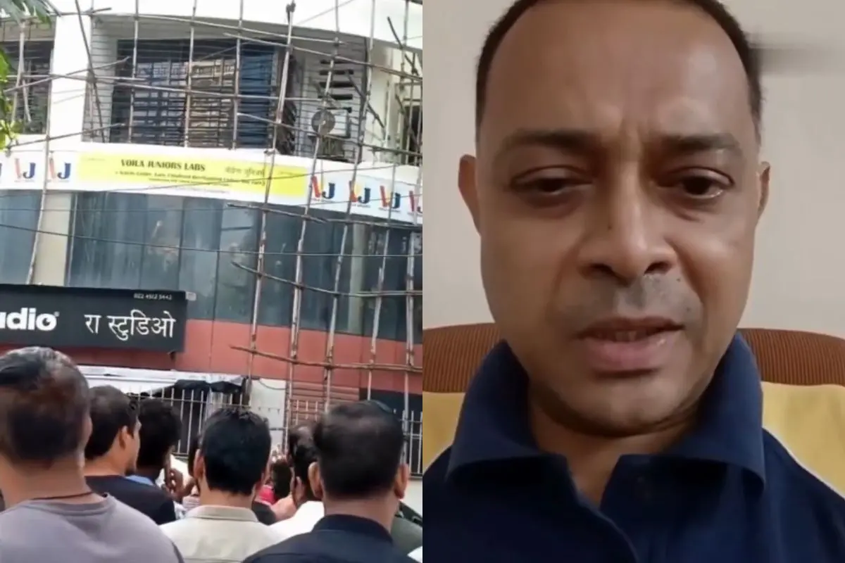 The accused Rohit Arya in his video said that he wanted to speak with a few people and if he is not allowed to do it, he will set eveything on fire and harm himself and the children