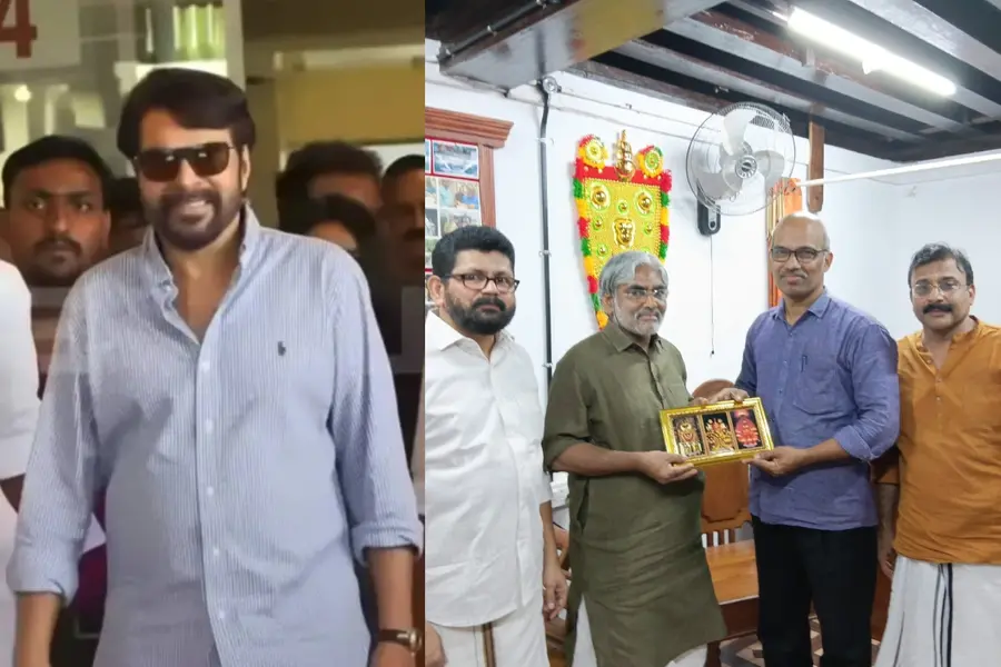മമ്മൂട്ടിക്കുവേണ്ടി തളിപ്പറമ്പ് രാജരാജേശ്വര ക്ഷേത്രത്തില്‍ പൊന്നിന്‍കുടം വഴിപാട്