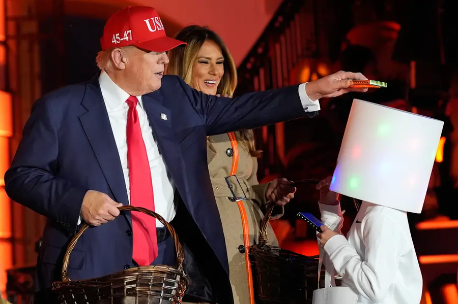 Superheroes and lookalikes join Trump’s Halloween celebration at the White House | WATCH