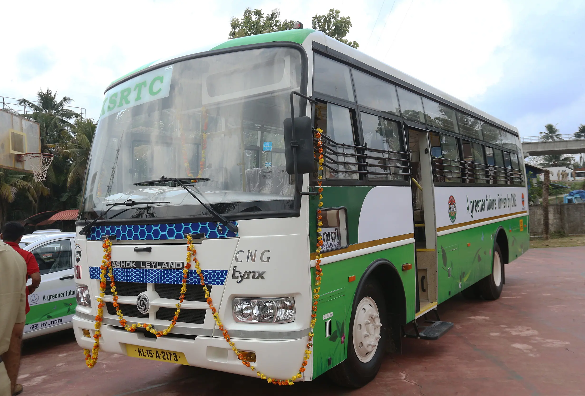 KSRTC CNG bus. | File image: Shine VS
