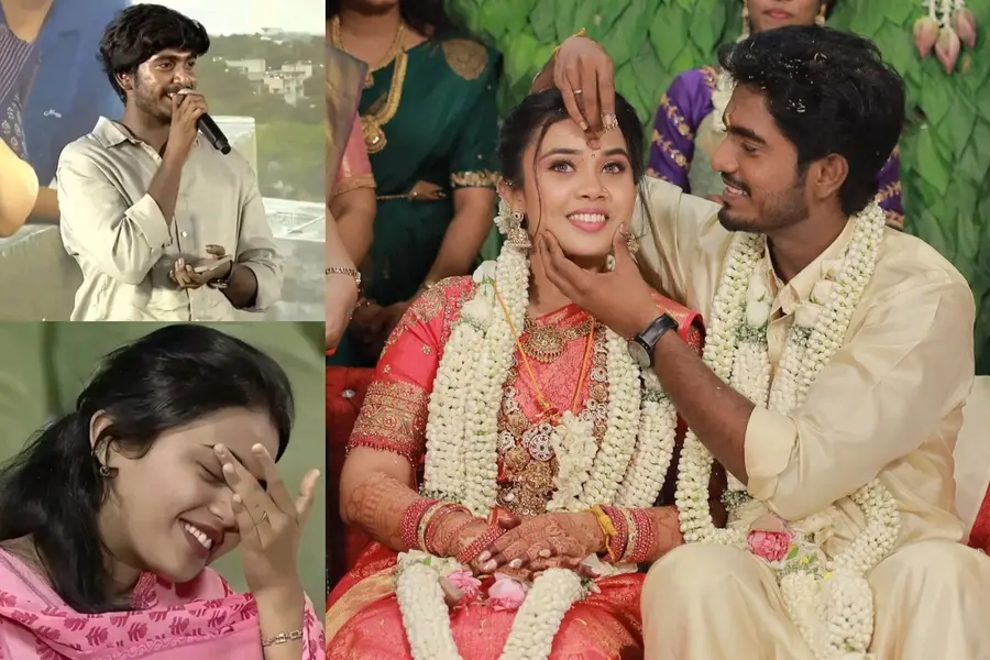 Abishan Jeevinth Akkila Ilangovan wedding