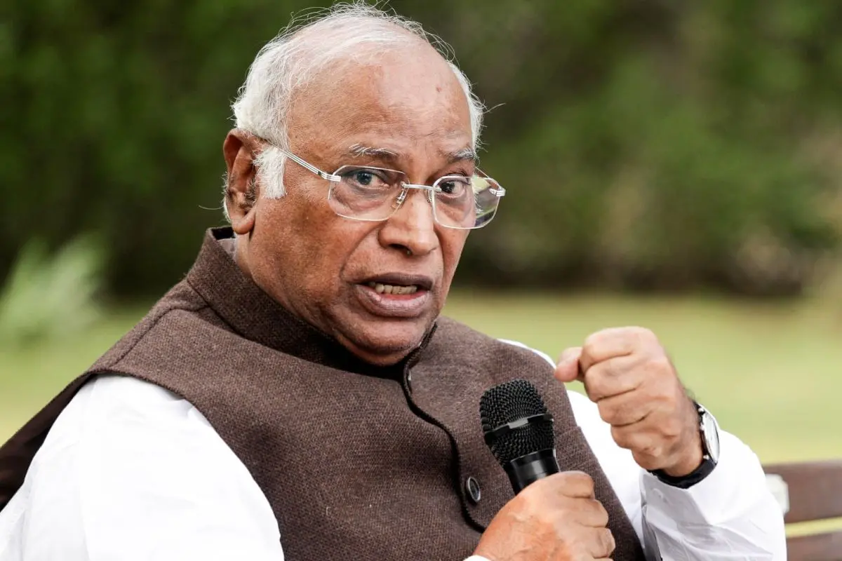 Congress President Mallikarjun Kharge | Photo: ANI